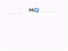 Tablet Screenshot of inbxx.com